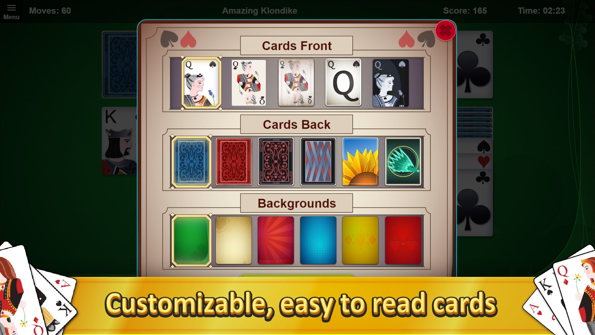 Amazing Klondike Solitaire screenshot 4