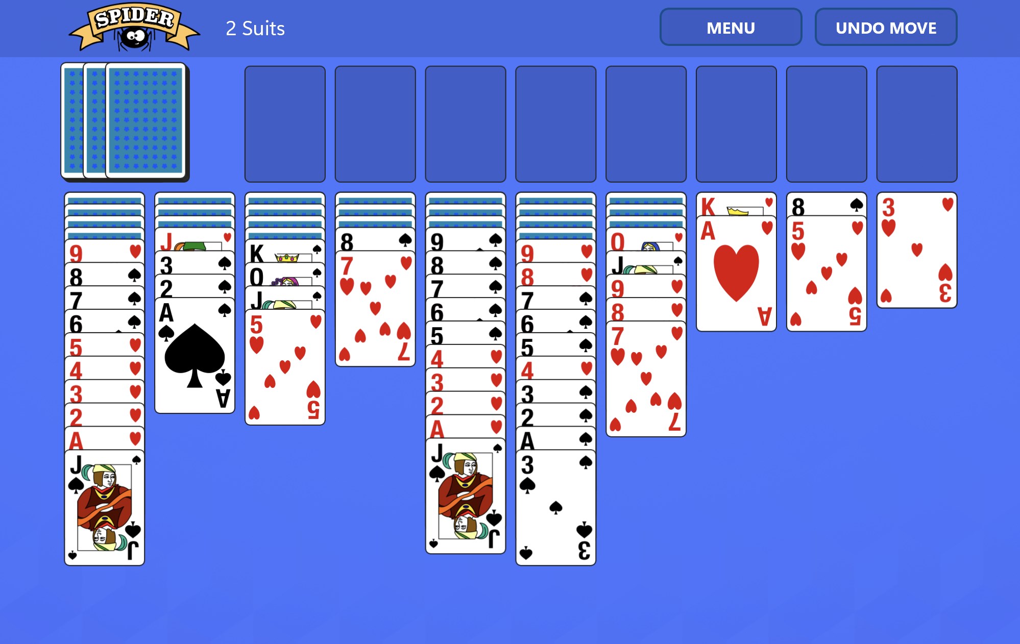 Spider Solitaire Cards screenshot 2