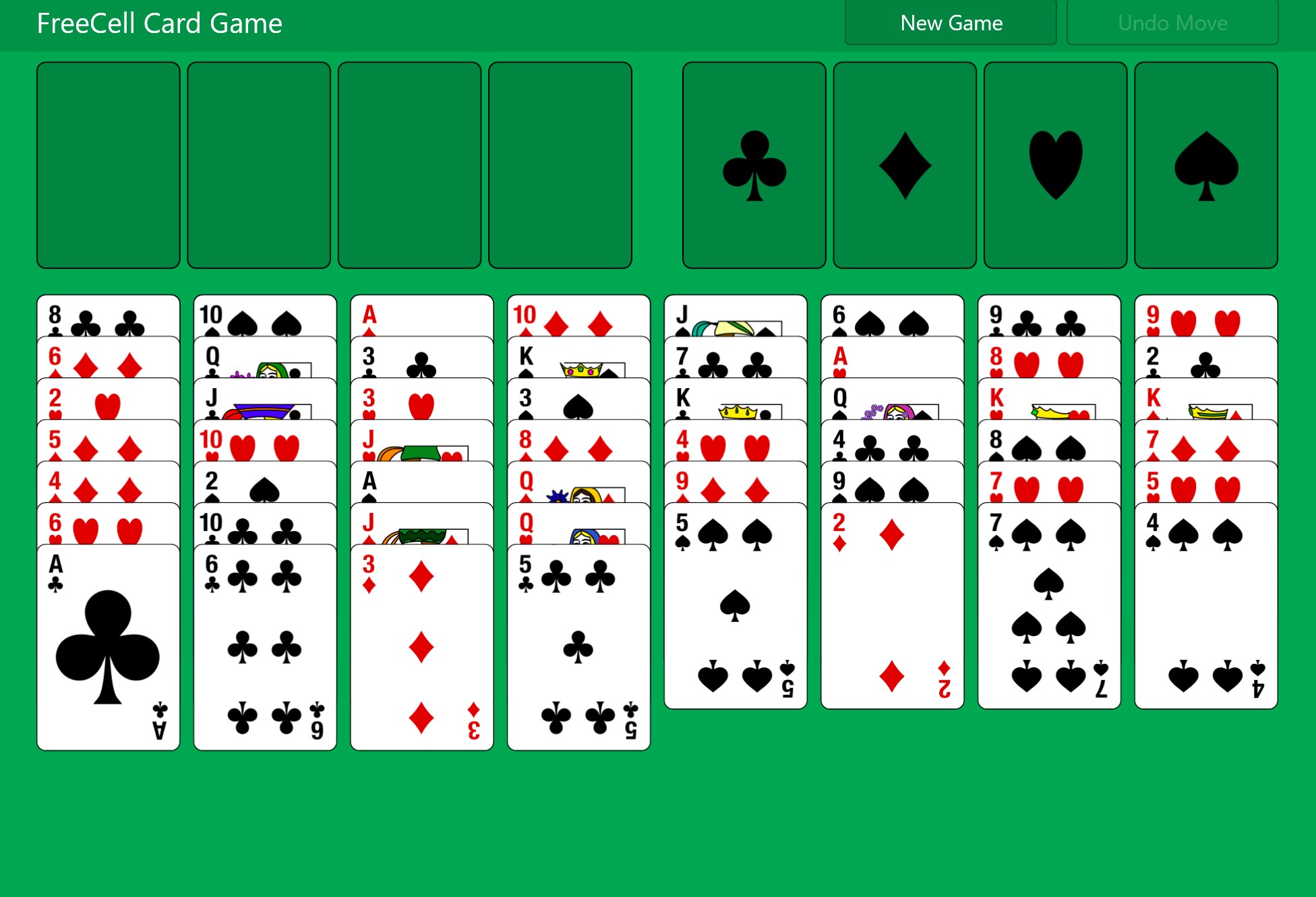 FreeCell Card Game screenshot 1