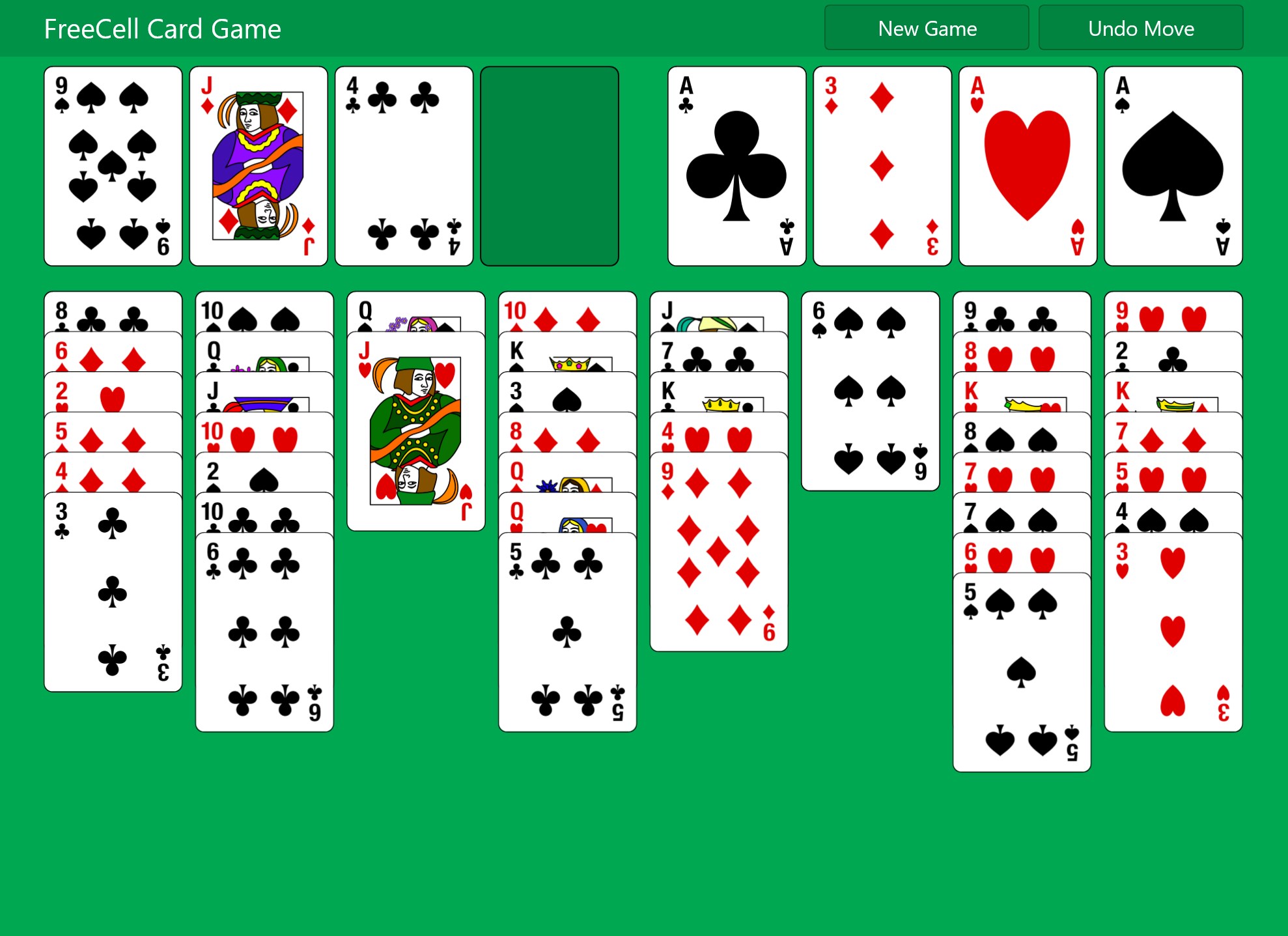 FreeCell Card Game screenshot 2