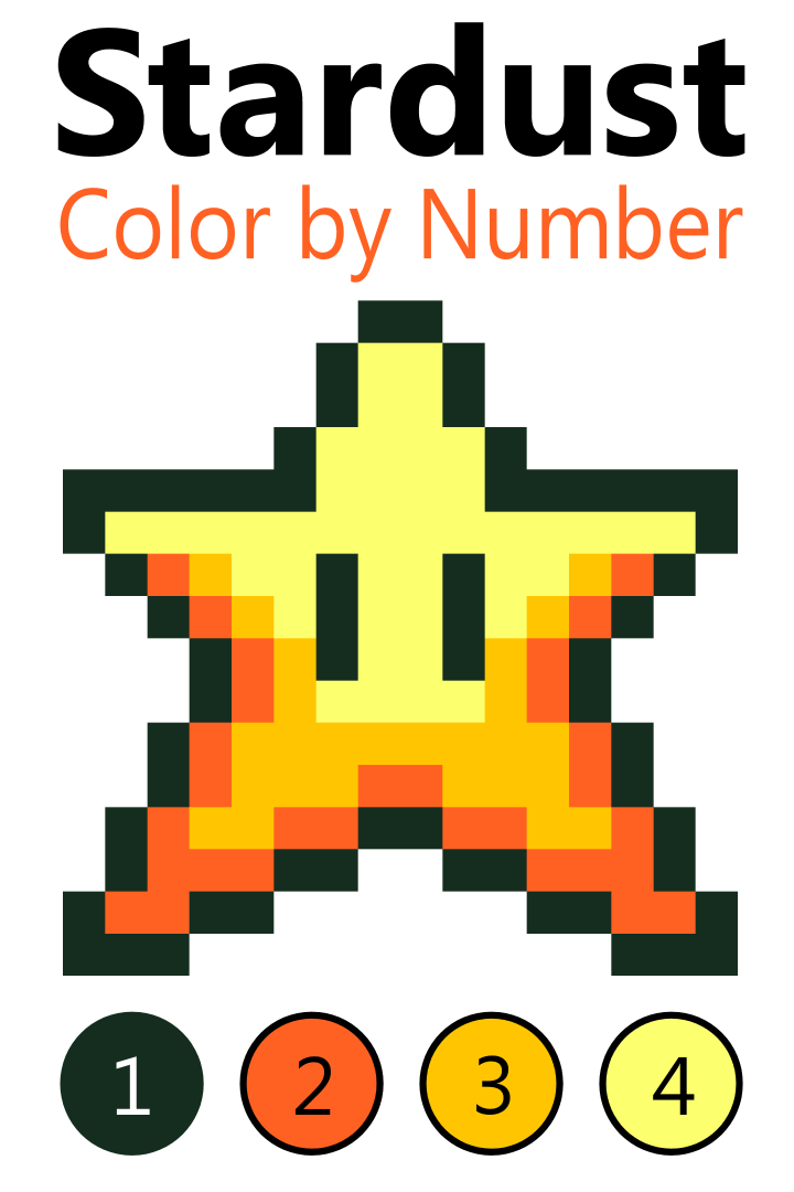 Stardust - Color by Number poster