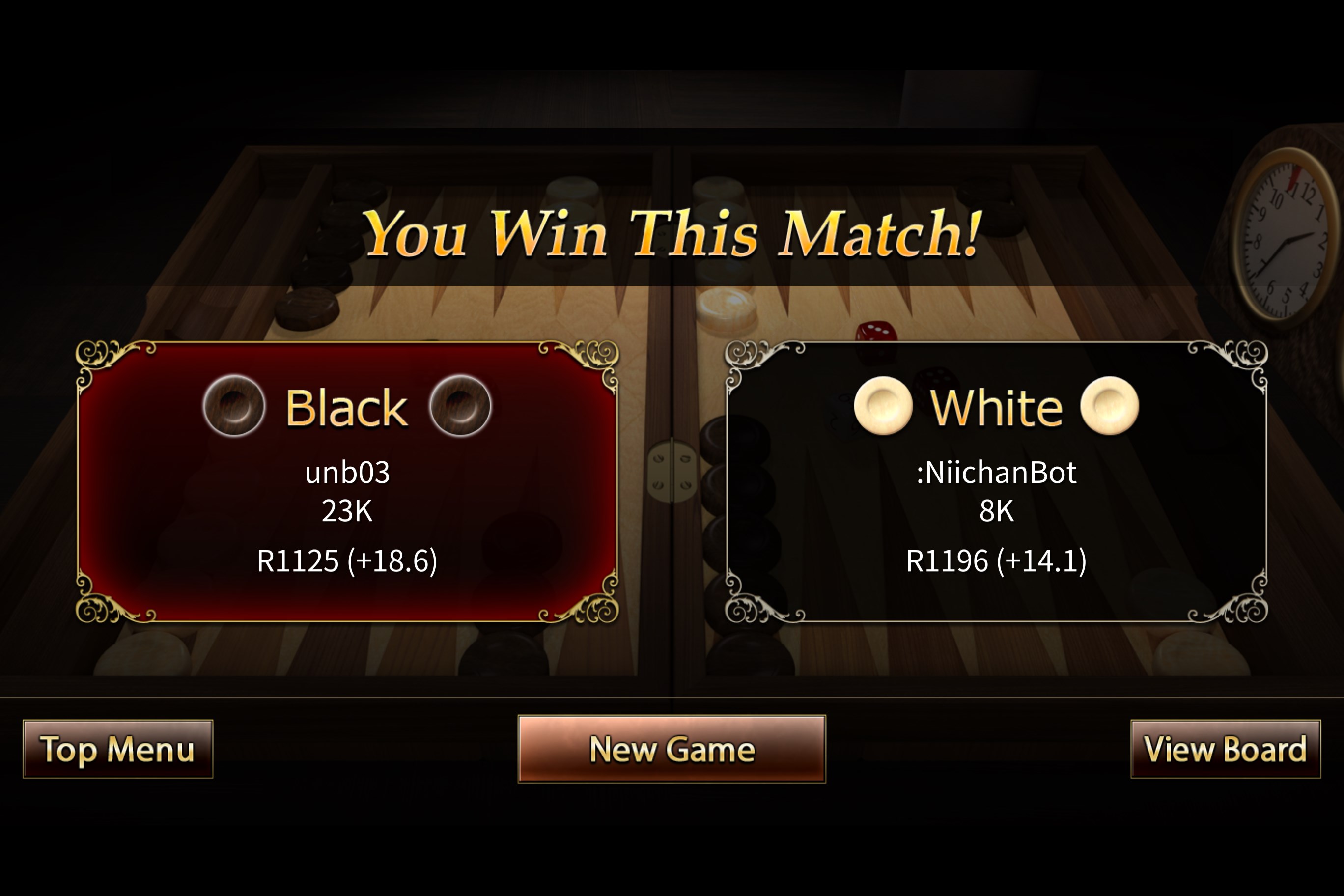 The Backgammon screenshot 2