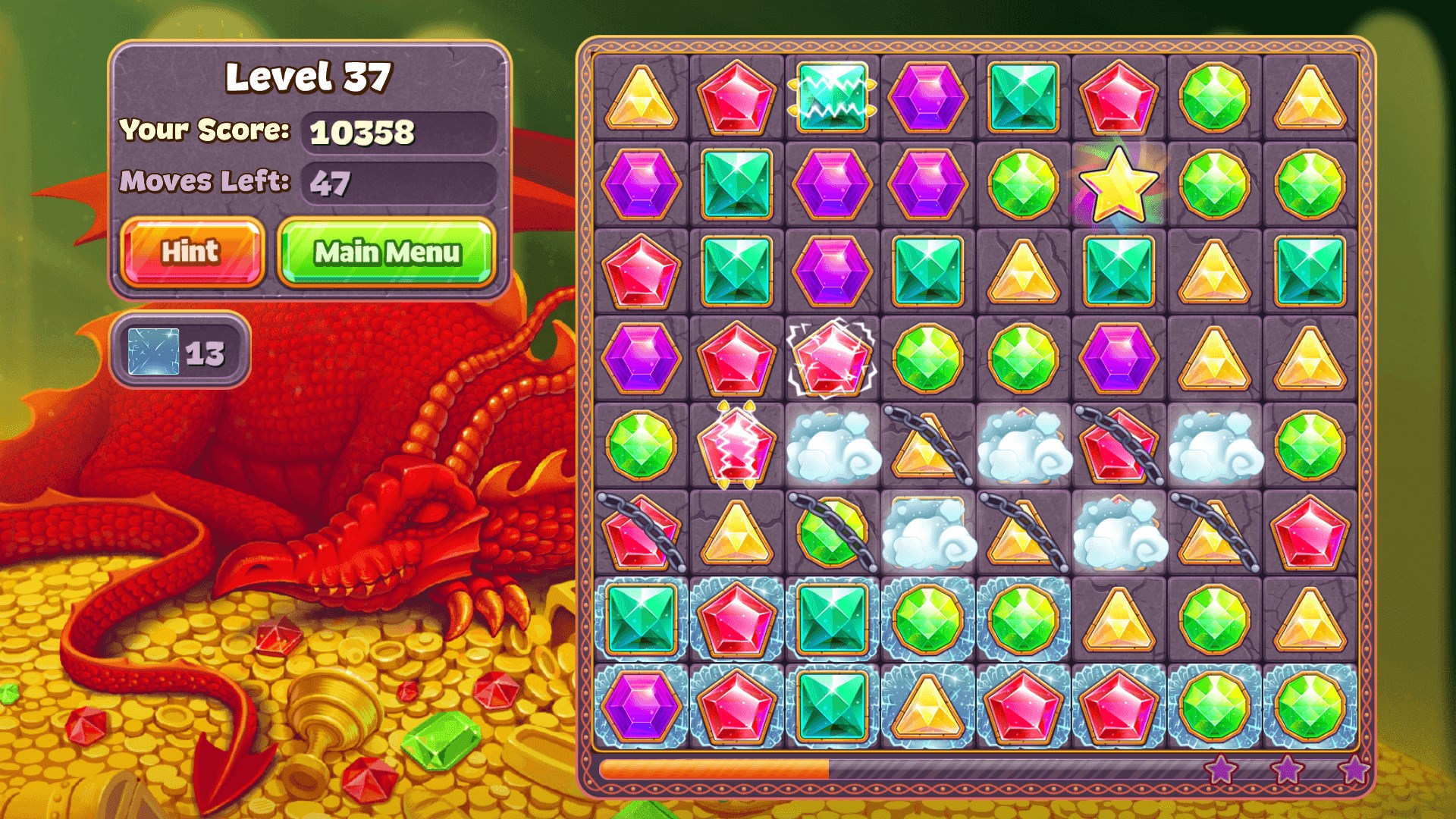 Fun bonuses and powerups.
