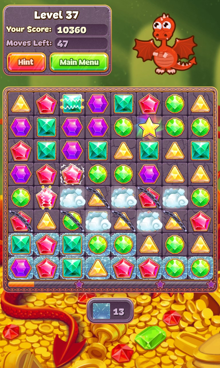 Fun bonuses and powerups.