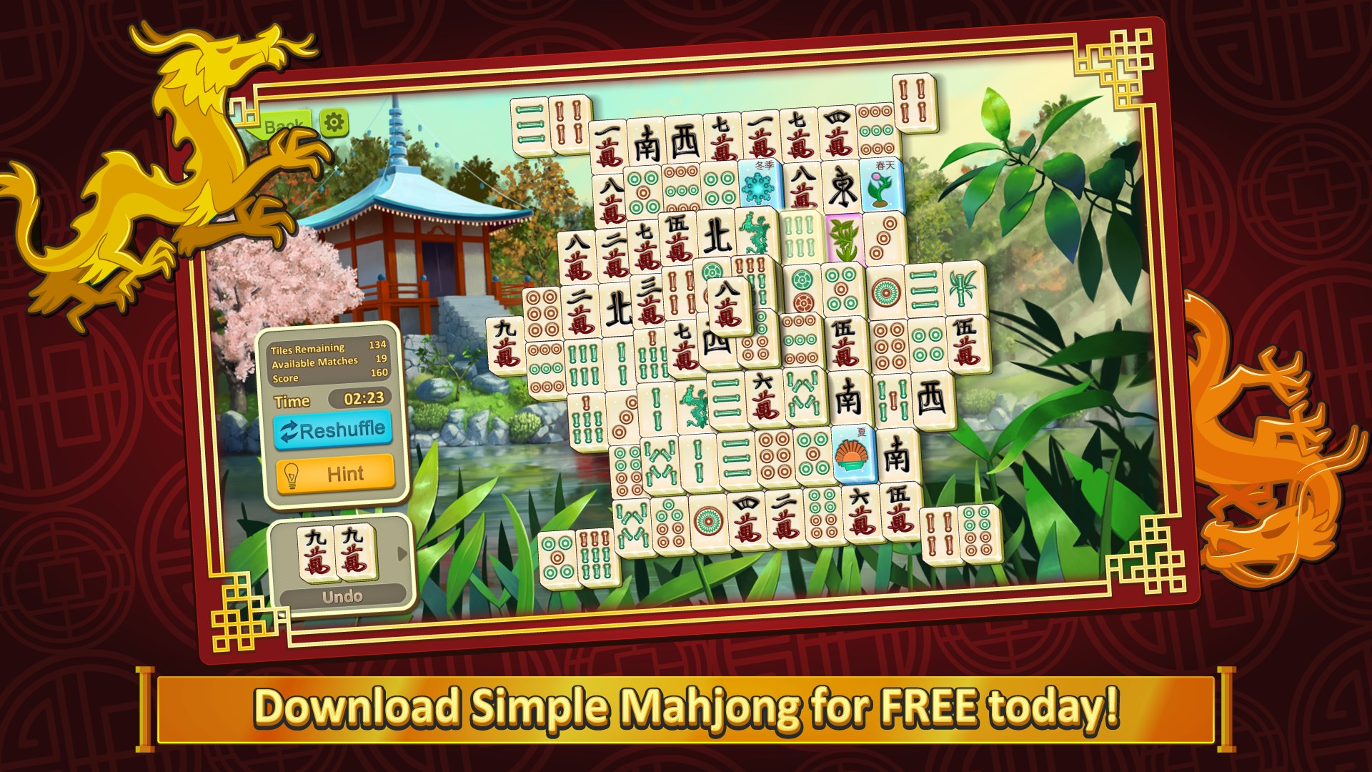 Download Simple Mahjong for FREE today!