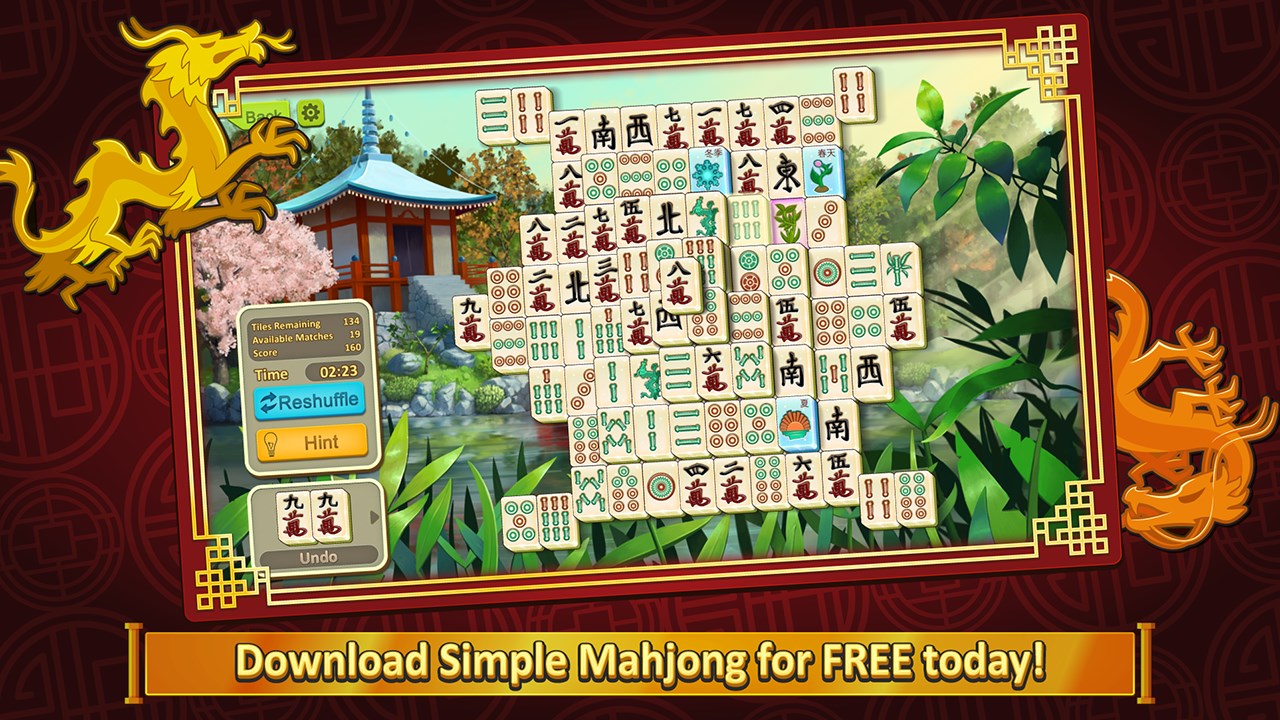 Download Simple Mahjong for FREE today!