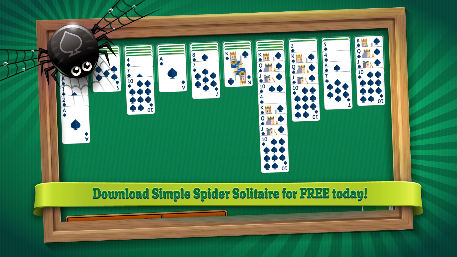 Download Simple Spider Solitaire for FREE today!