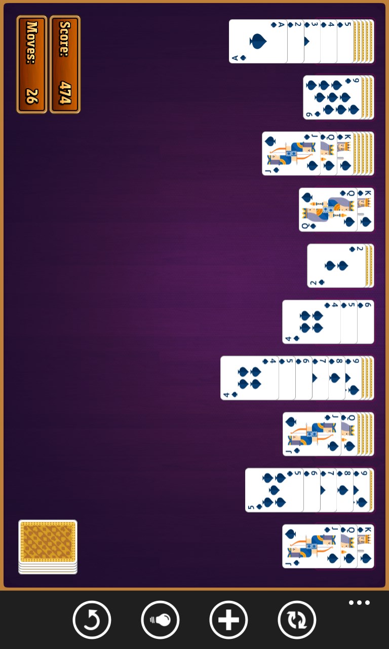 Pick between 1-suit, 2-suit, or 4-suit modes.