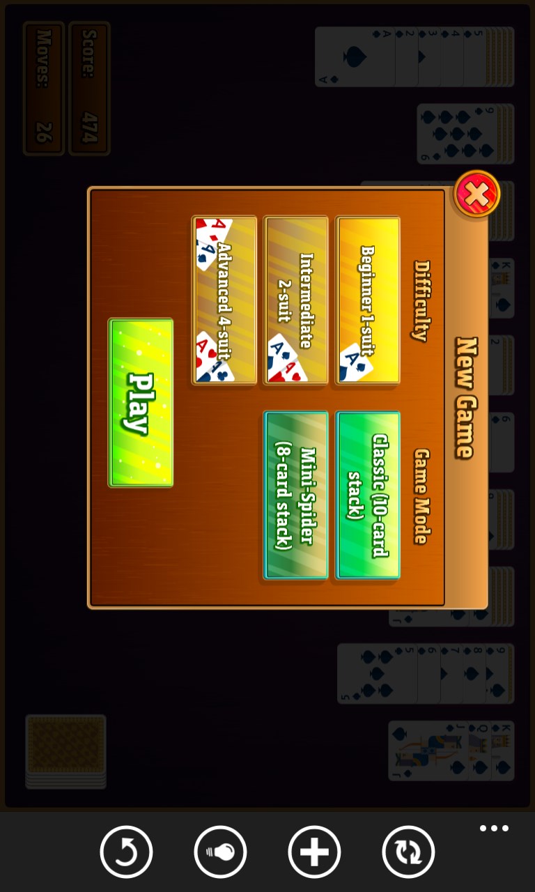 Infinite undo and hint features.