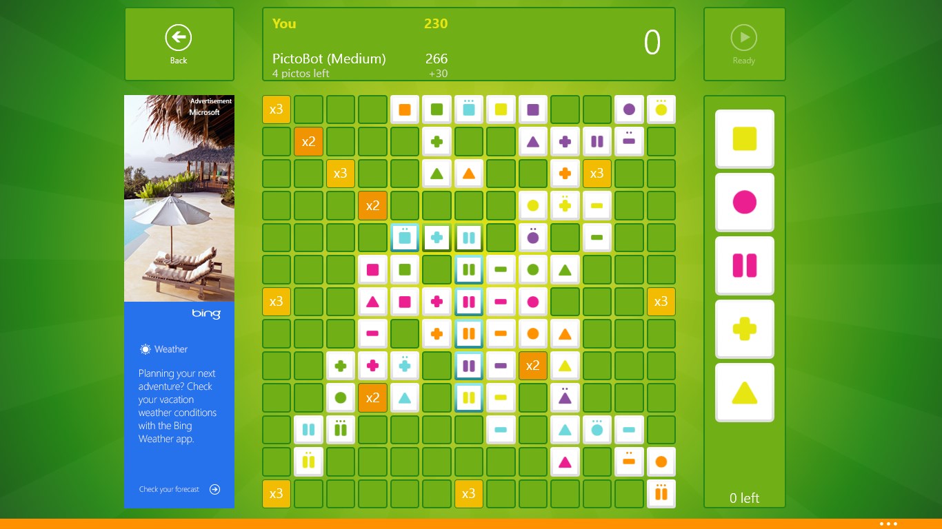 This screenshot shows a game in progress.