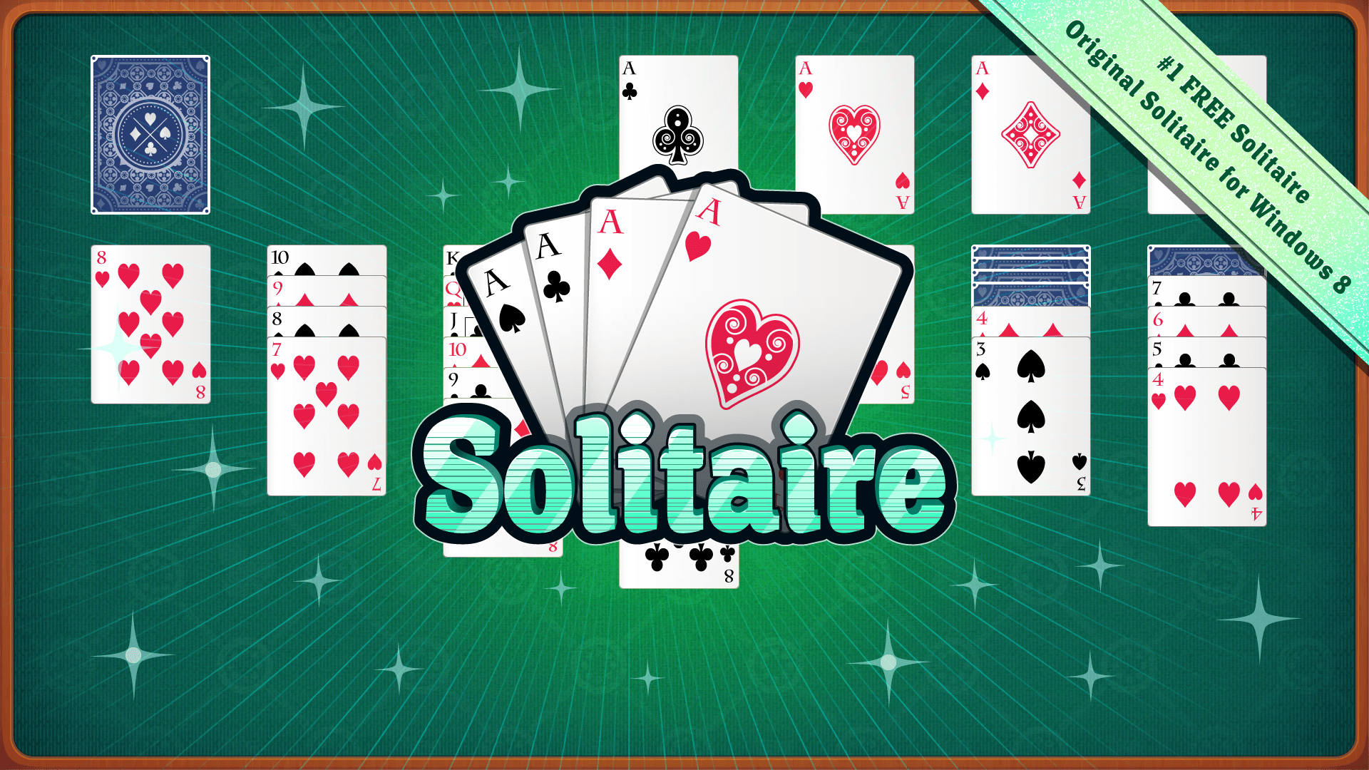 Play classic Solitaire on Windows 8!