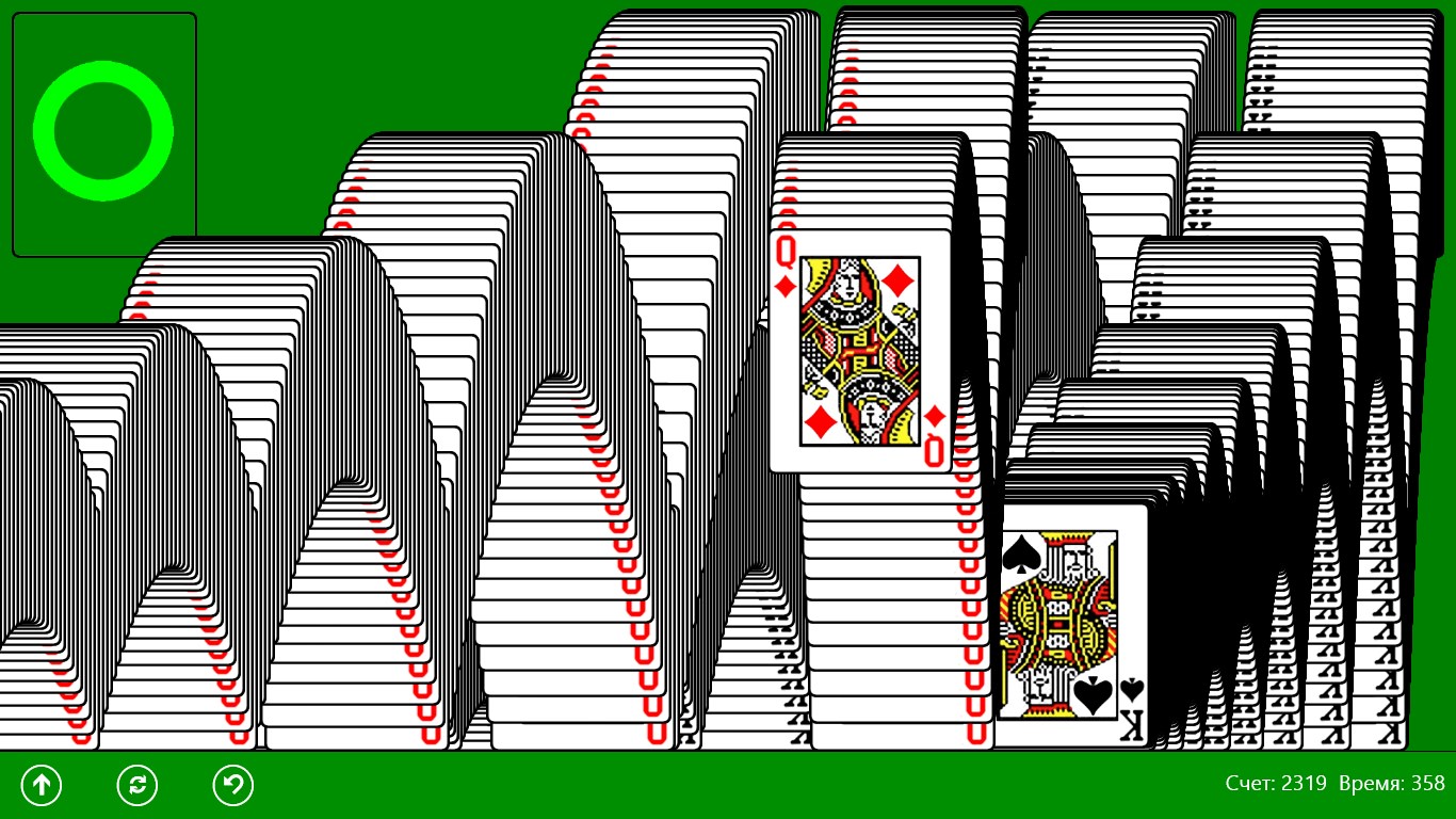 Jumping cards