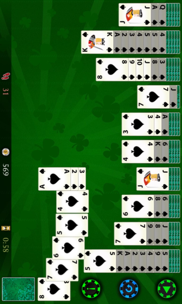 Spider Solitaire HD screenshot 3