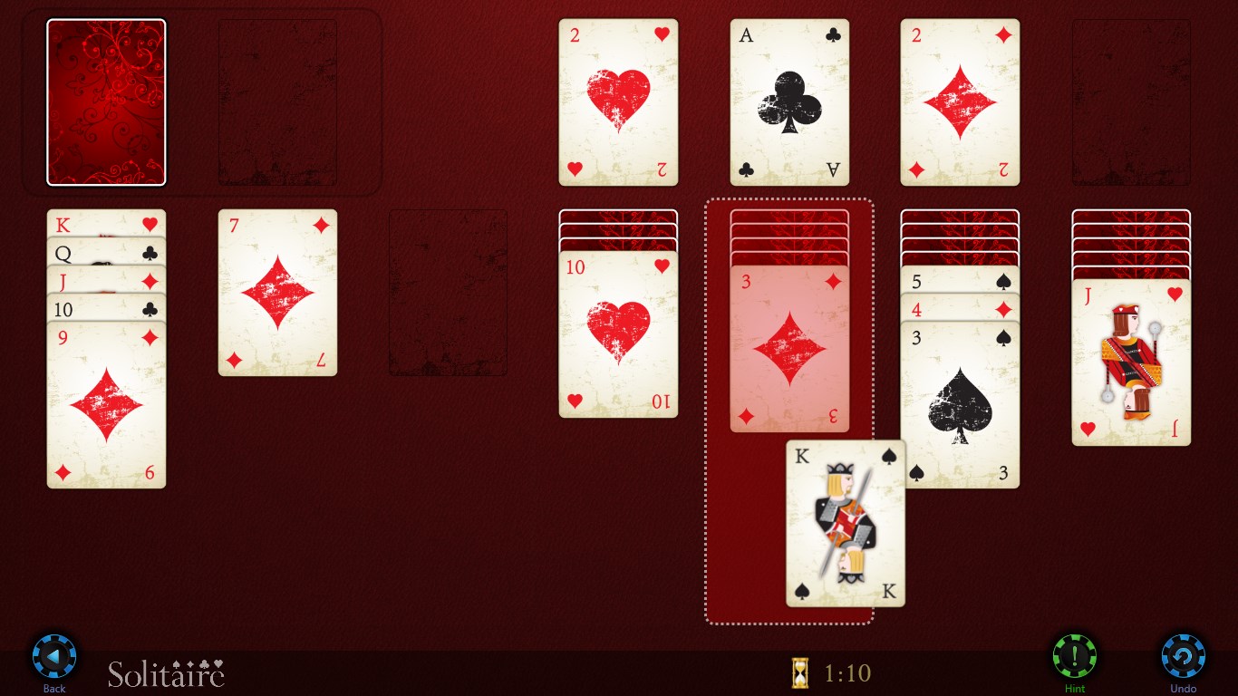 Red graphic theme