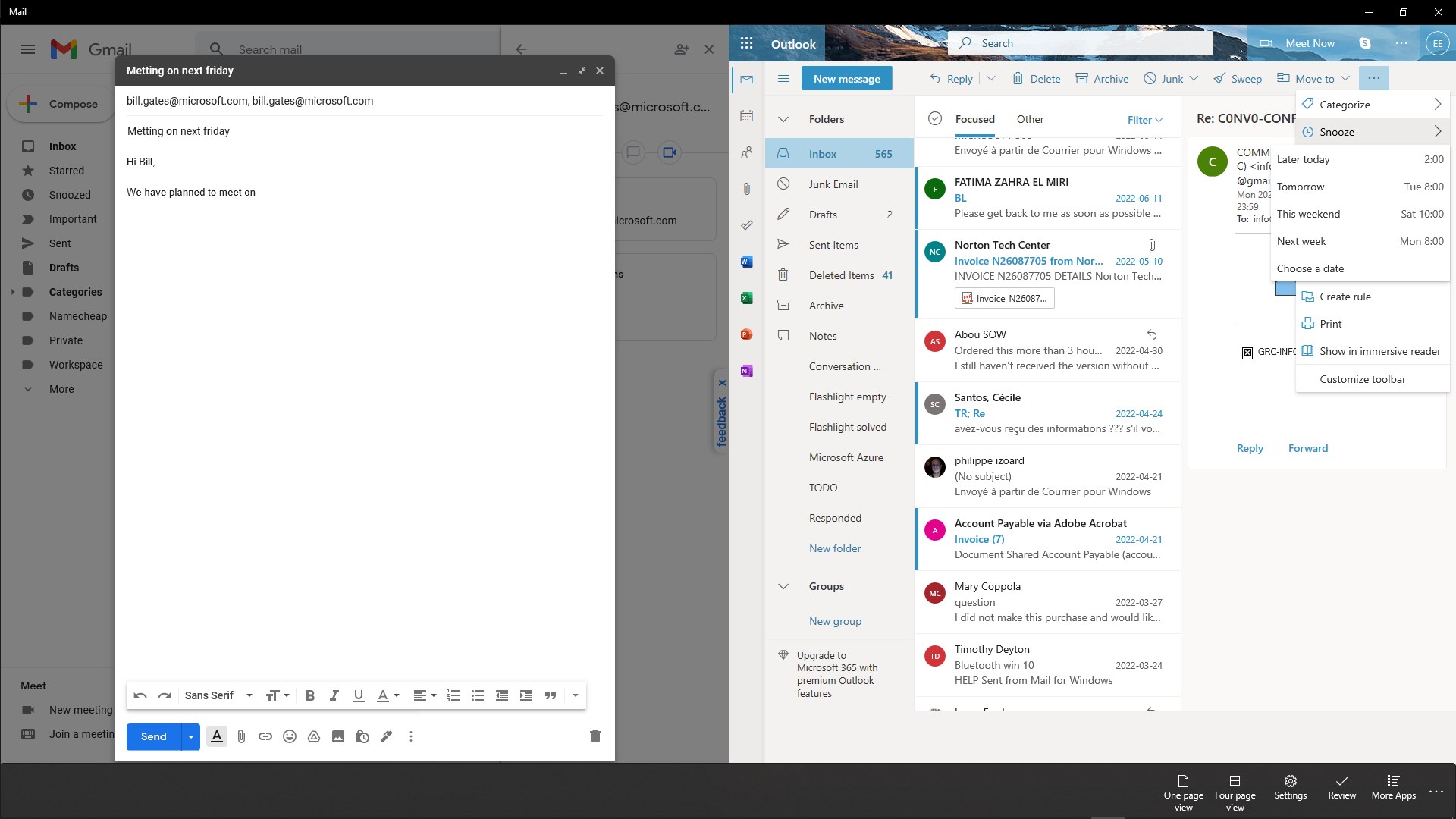 Mail screenshot 14