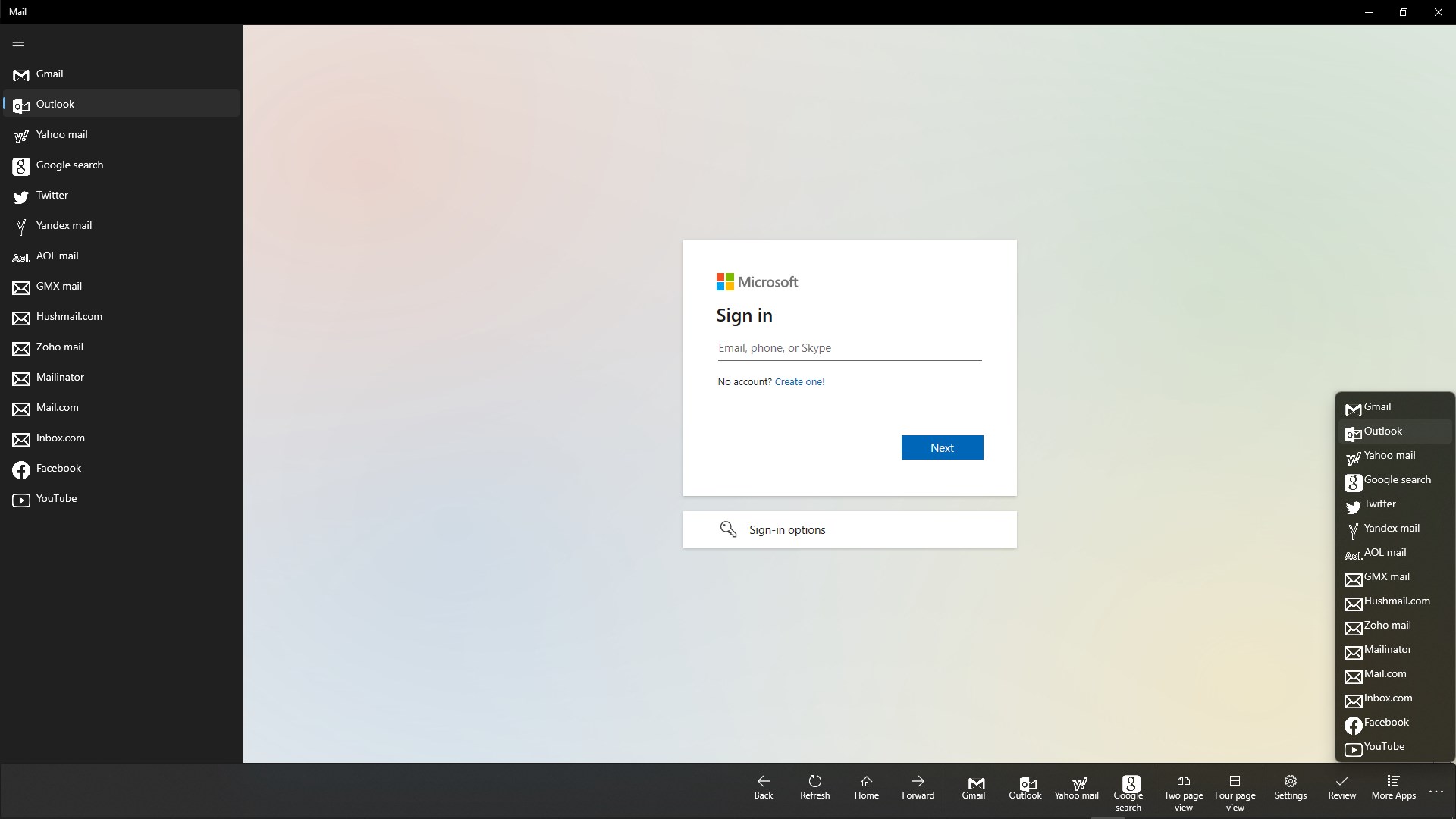 Mail screenshot 24