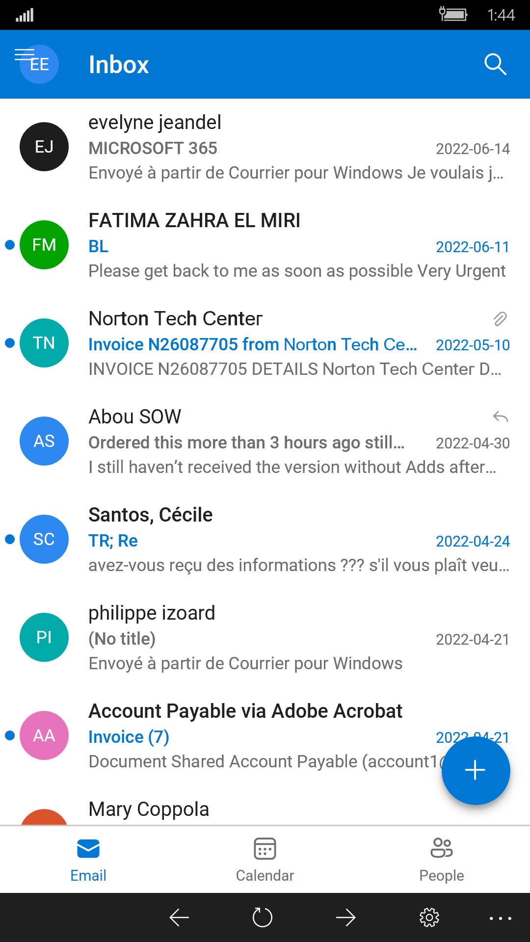 Outlook - Inbox