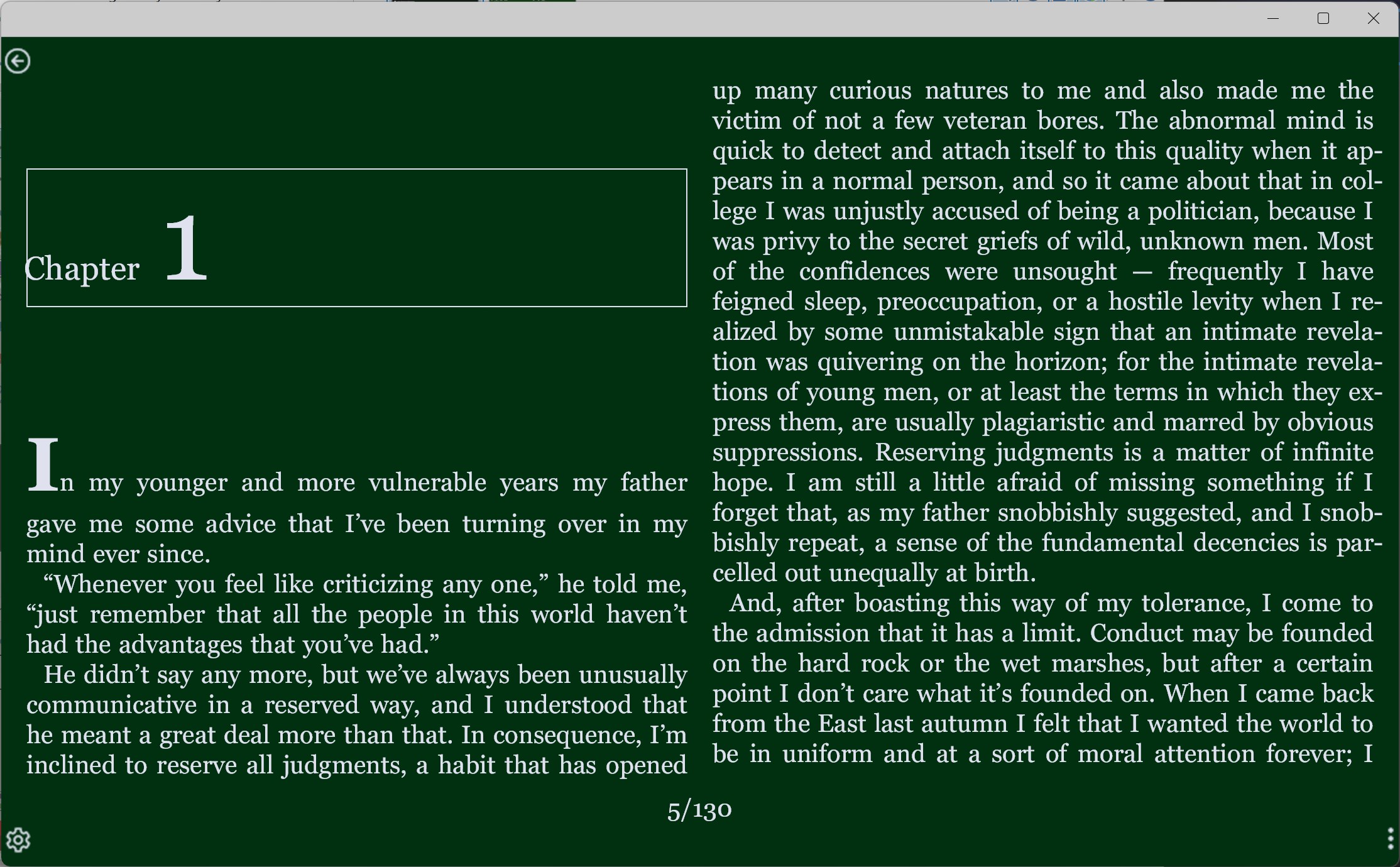 freda epub ebook reader screenshot 3