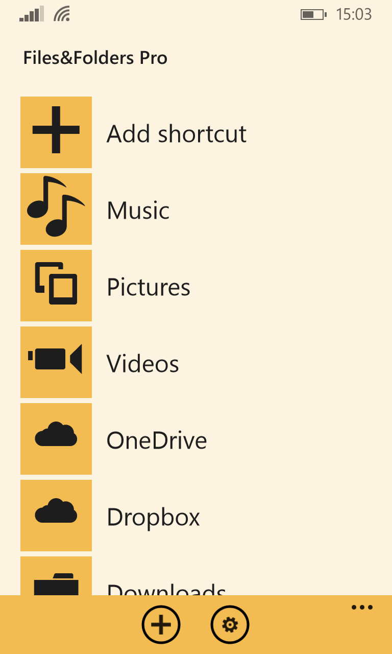 Files&Folders Lite screenshot 1