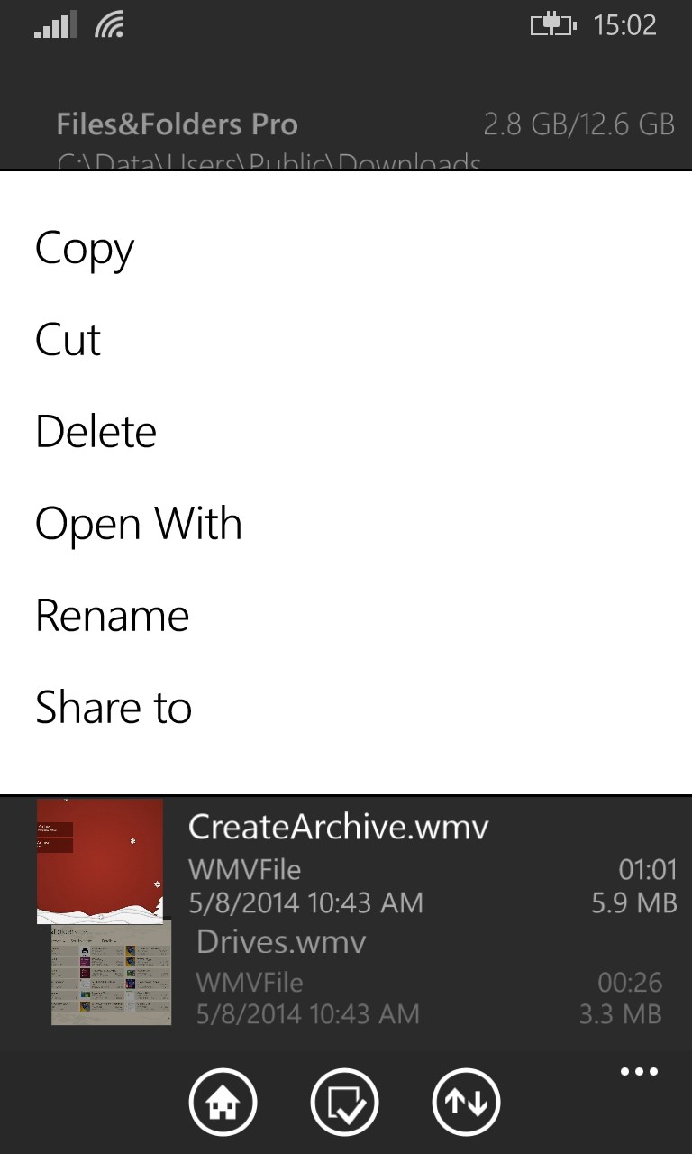 Files&Folders Lite screenshot 5