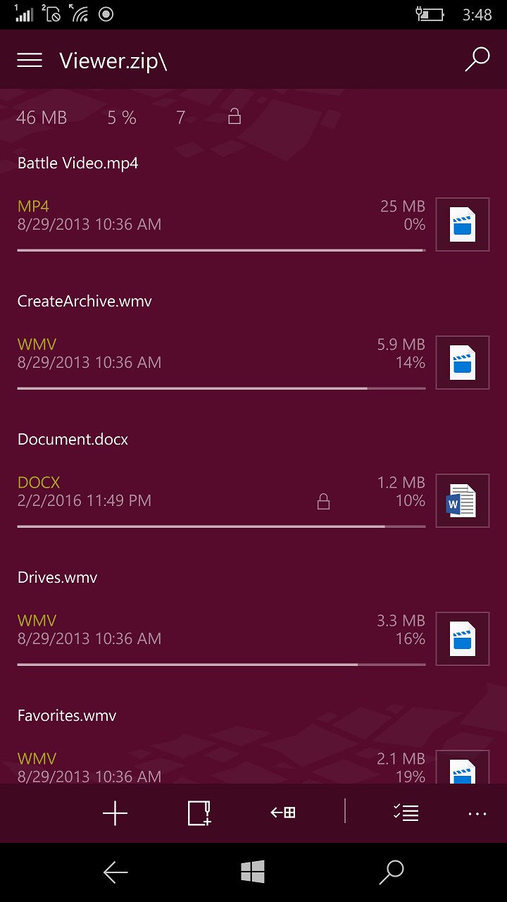 8 Zip - unpack RAR, ZIP, 7z screenshot 9