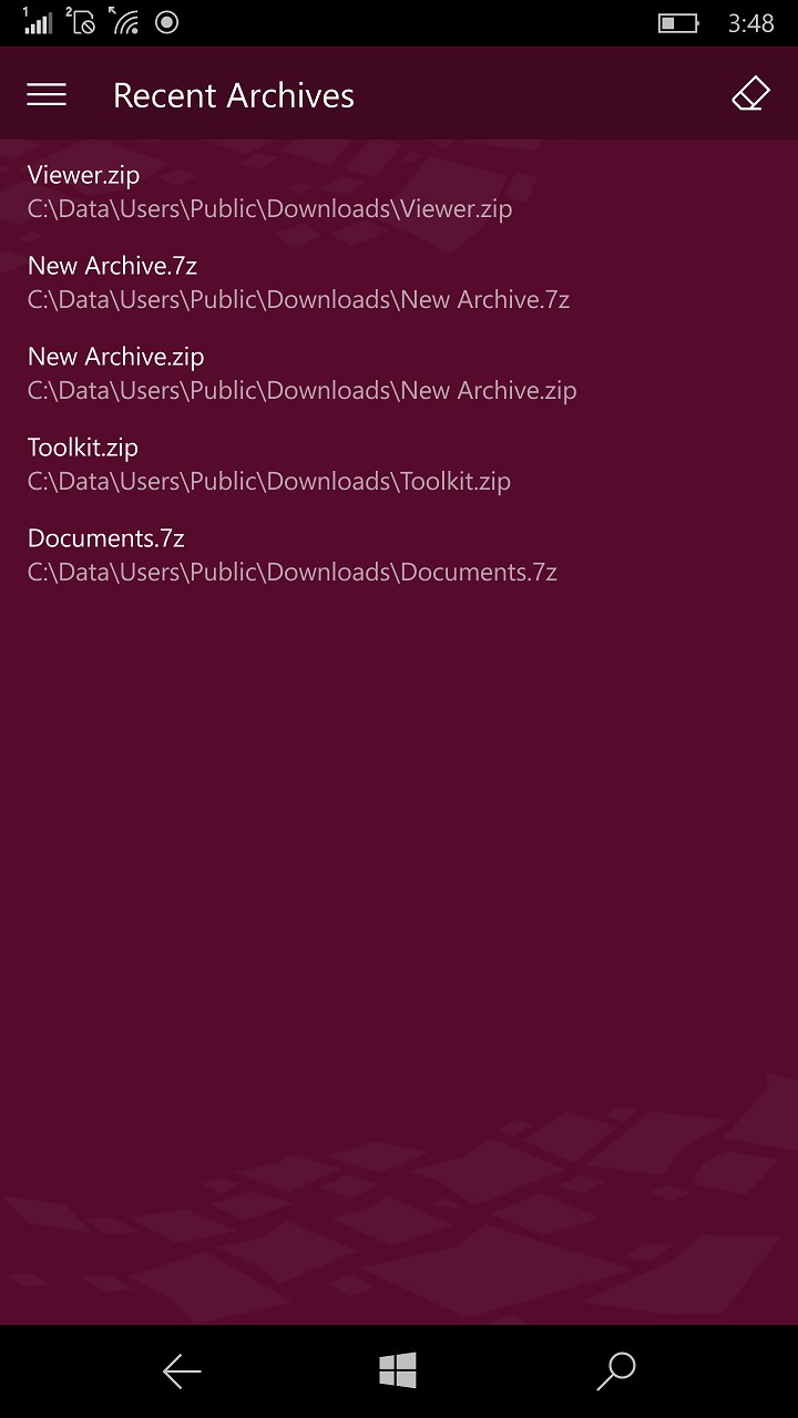8 Zip - unpack RAR, ZIP, 7z screenshot 10