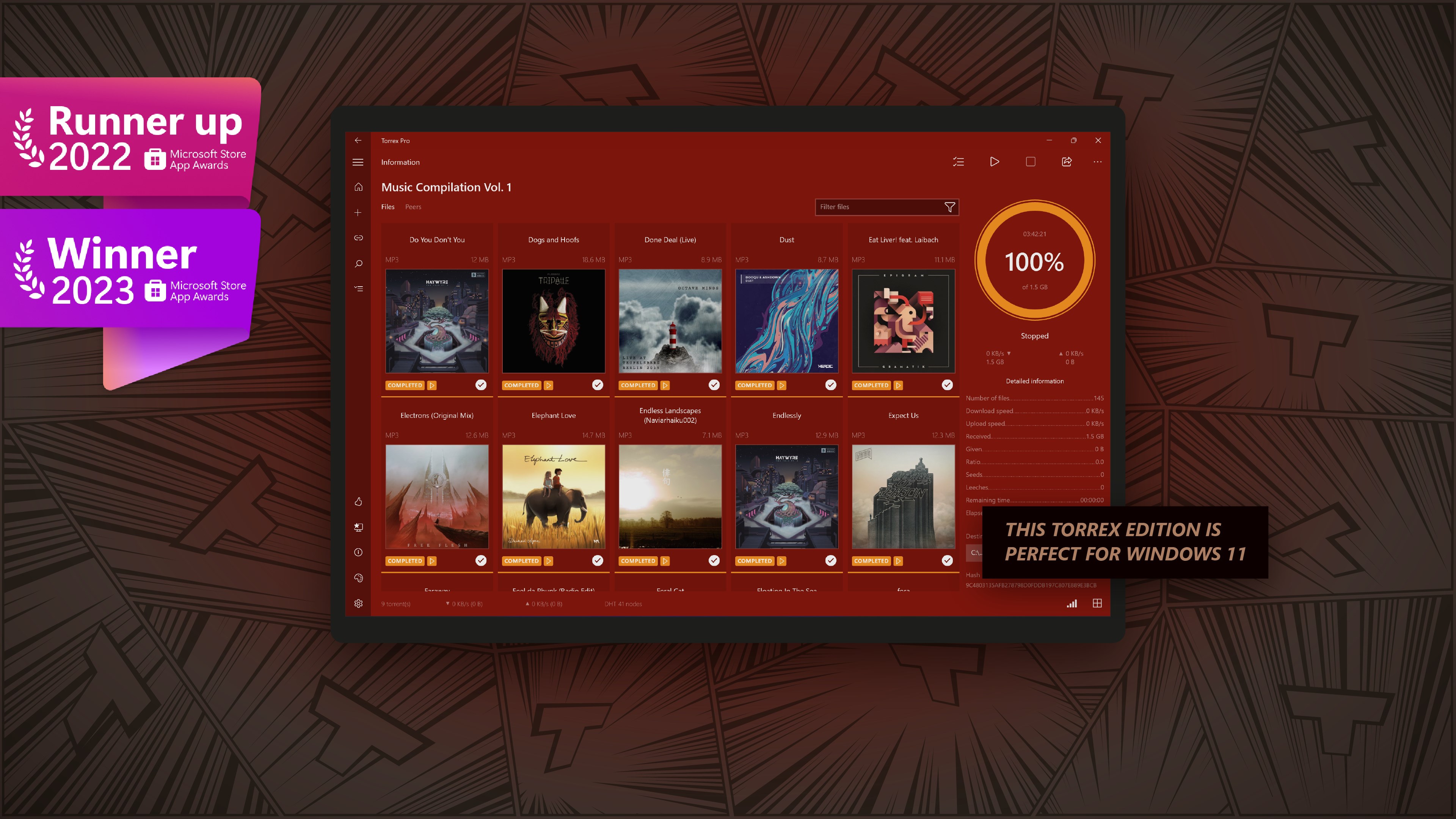 Torrex Lite - Torrent Downloader screenshot 1