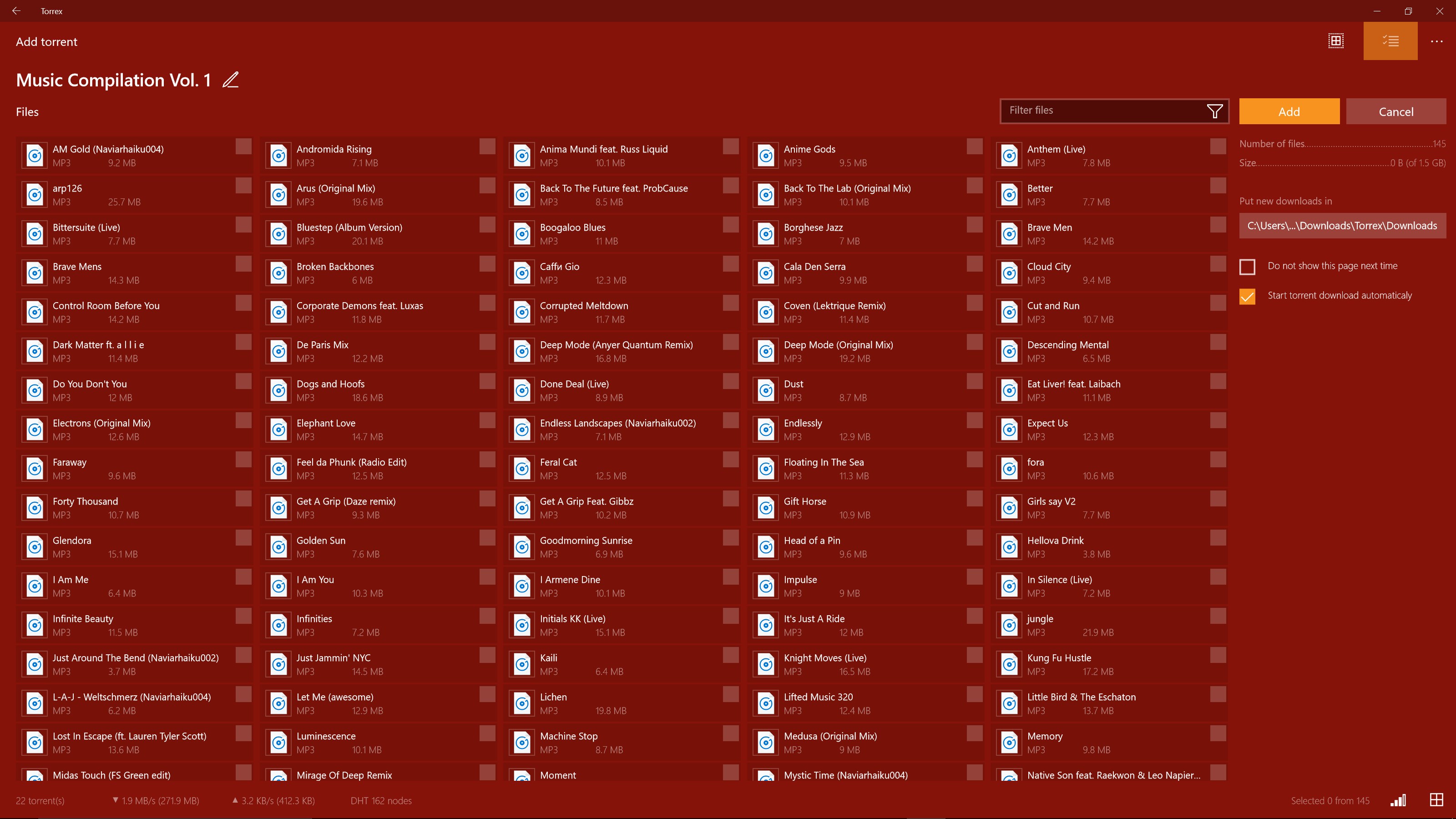 Torrex Lite - Torrent Downloader screenshot 3