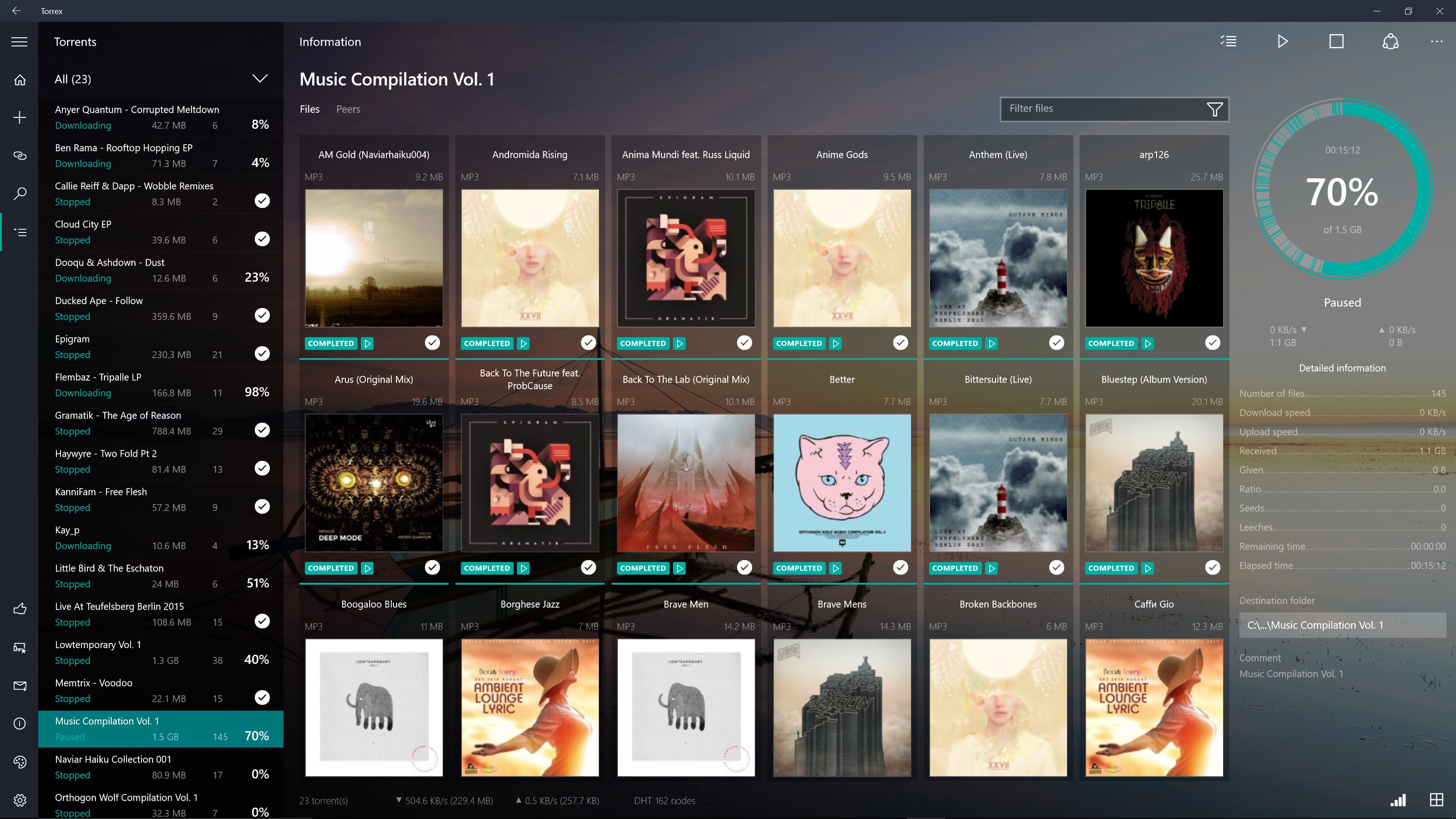 Torrex Lite - Torrent Downloader screenshot 5