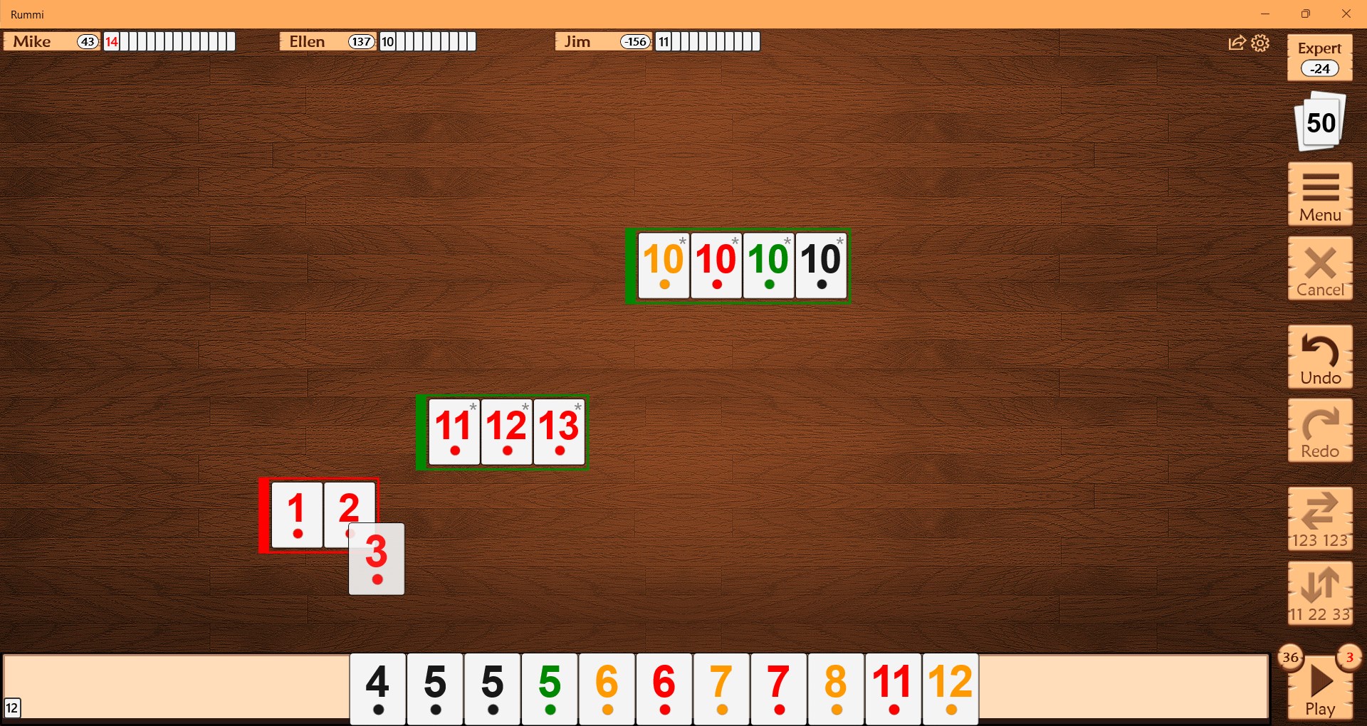 Rummi screenshot 3
