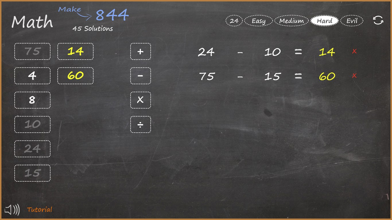 The first two calculations are created